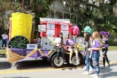 On Friday October 28, 2022, Hernando High School Homecoming Parade.   
DGD Float 
HHS 2022 Homecoming Parade Photo by Cheryl Clanton.