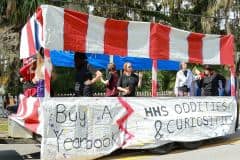 On Friday October 28, 2022, Hernando High School Homecoming Parade.   Hernando Journalism Department Float
HHS 2022 Homecoming Parade Photo by Cheryl Clanton.