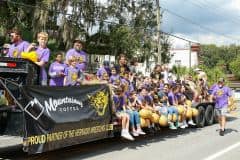 On Friday October 28, 2022, Hernando High School Homecoming Parade. Mountainee Coffee Proud Partner of the Hernando Wrestling Club Float
 Photo by Cheryl Clanton.