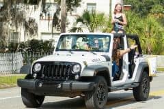 On Friday October 28, 2022, Hernando High School Homecoming Parade.  Dancer of The Year Mackenzie Pfeiffer.
 Photo by Cheryl Clanton.