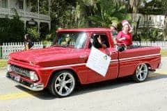 On Friday October 28, 2022, Hernando High School Homecoming Parade. Chevy Truck