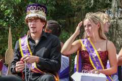 On Friday October 28, 2022, Hernando High School Homecoming Parade.  Homecoming King Tyler Rodier and Queen Montana Watler