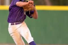 Hernando High shortstop Drew Vanalstine came up with a gem of a play to retire a Satellite runner on what looked like a potential infield hit Tuesday in Brooksville.  Photo by JOE DiCRISTOFALO