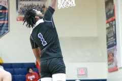 Central #1 Senior Jaleel Thrower warms up for Thursday night game against Springstead.Photo by Cheryl Clanton.