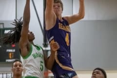 Hernando High , 4, Will Pique goes to the basket against Weeki Wachee Tuesday night. Photo by JOE DiCRISTOFALO