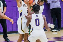 Hernando Leopards devour Weehi Wachee player in Tuesday 12/13/2022 nights game. Photo by Cheryl Clanton.