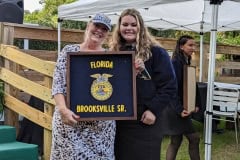 Teri Sellers receives the BSFFA Pride Award