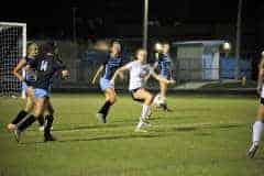 Springstead Jacie Castleberry knees the ball SHS vs NTC 12/14 By Hanna Fox.