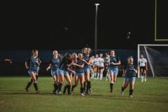 Nature Coast wins girls soccer district championship, beating out Weeki Wachee on Feb. 1, 2023.  Photo by Cynthia Leota.