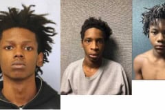 Suspects in the murders of three Marion County teens; From left to right: Tahj Brewton, 16; Robert Robinson, 17, and Christopher De’l Atkins, 12. Photos courtesy of Marion County Sheriff's Office.