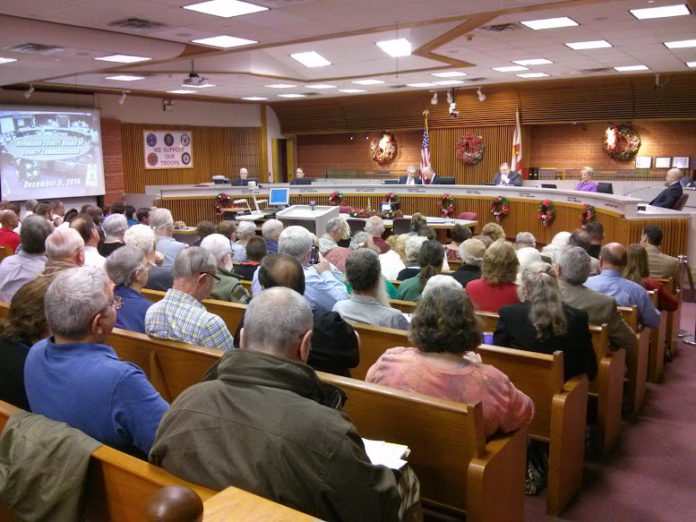 Full House at Hernando BOCC to hear Cemex Expansion decision