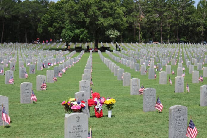 Memorial Day at Florida National Cemetery in Bushnell, 2017