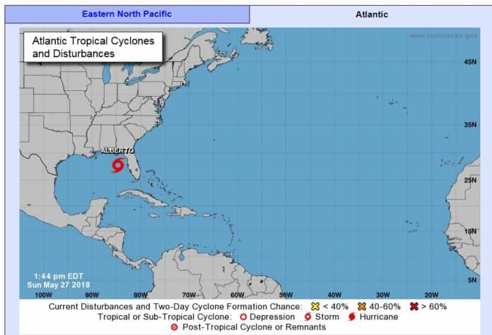 Tropical Storm Alberto- NOAA