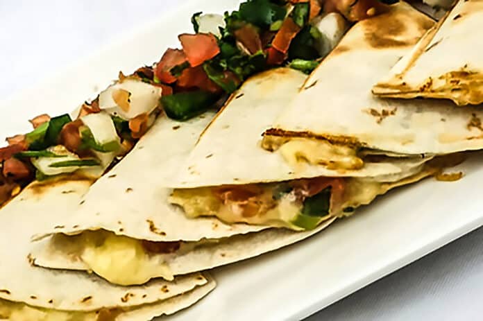 Quesadillas with Pico de Gallo