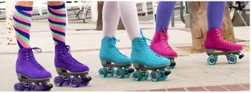 Plenty of fun can be had roller blading