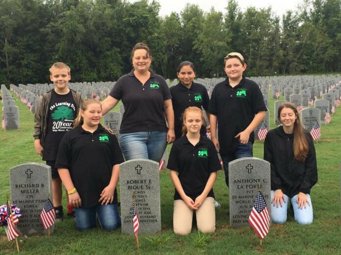 UF/IFAS Extension Hernando County 4-H SunnySide Giddy Up club members