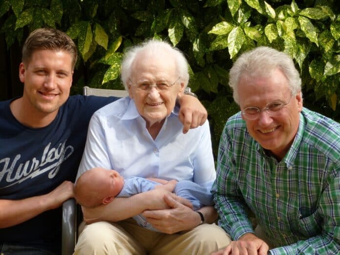Four generations in one picture