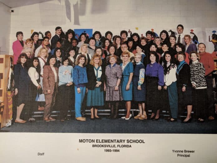 Moton Elementary Staff 1993-1994