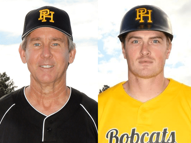 Left: Steve Winterling, PHSC athletic director Right: Lyndon Coleman, PHSC head coach, men’s baseball.