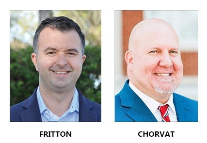Joel Fritton and Doug Chorvat are the Republican Primary Candidates for Hernando County Clerk of Circuit Court and Comptroller
