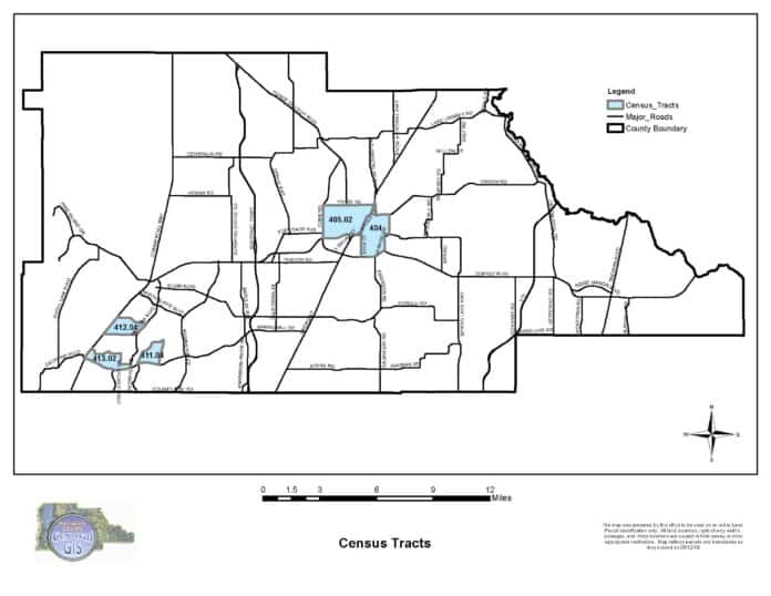 Hernando County Census Tracts Maps