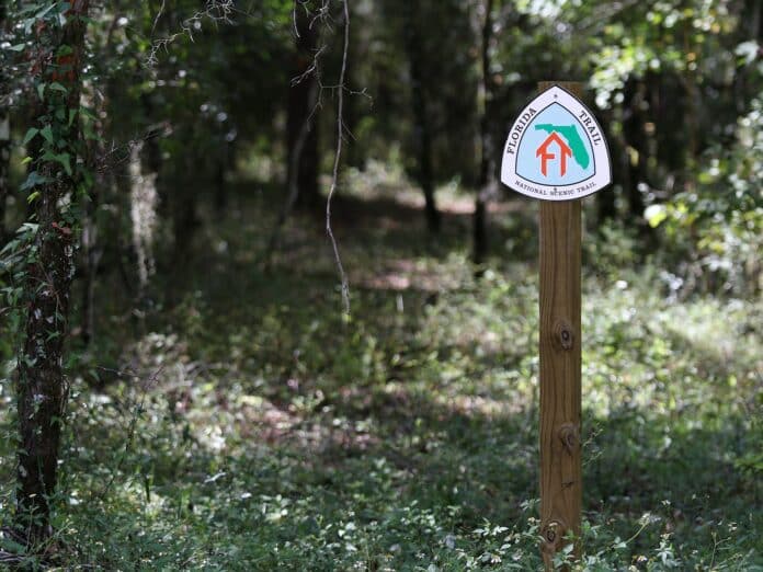 This exit/entrance at Deer Run Road joins Chinsegut Conservation trail. It’s .74 miles within the Withlacoochee State Forest