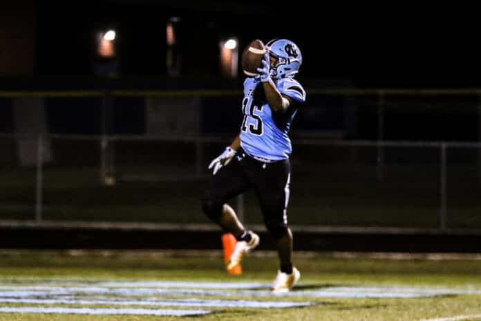 Friday night NCT 15 Jr. Cai Teague took it to the house against Citrus. TOUCH DOWN.