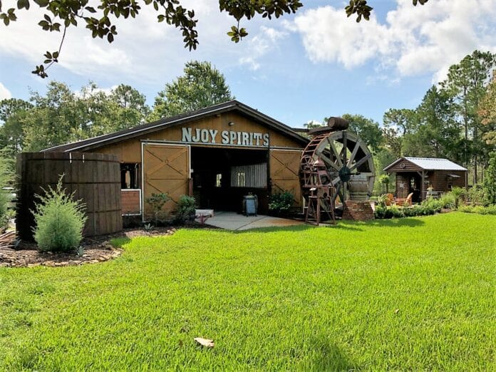 Location of Taste of the Fields event 2018: NJoy Spririts Distillery in Weeki Wachee, FL 