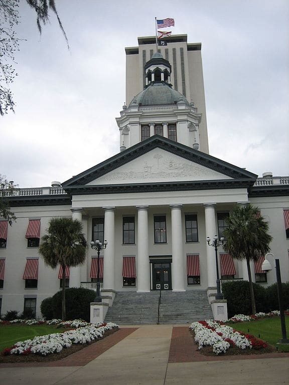 Tallahassee Old and New Capital Buildings