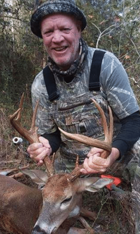 Gerald Peters, had a great hunt in the Citrus WMA and invited home a fantastic buck for his table