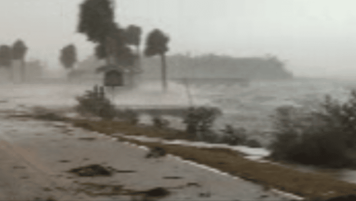 Still shot of video shot at Bayport Park