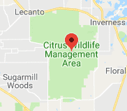 Map of Citrus Wildlife Management Area