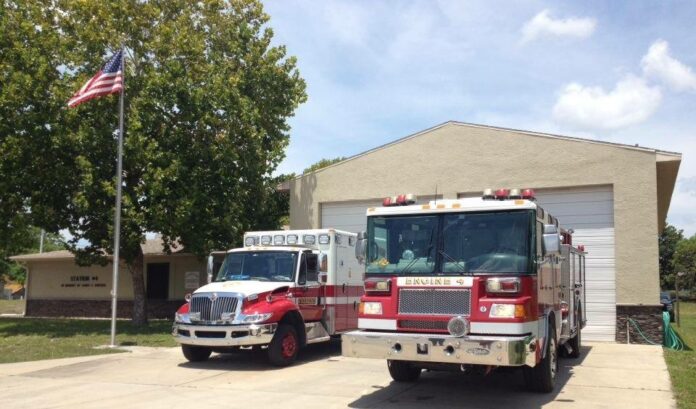 Station #4 Fire Trucks