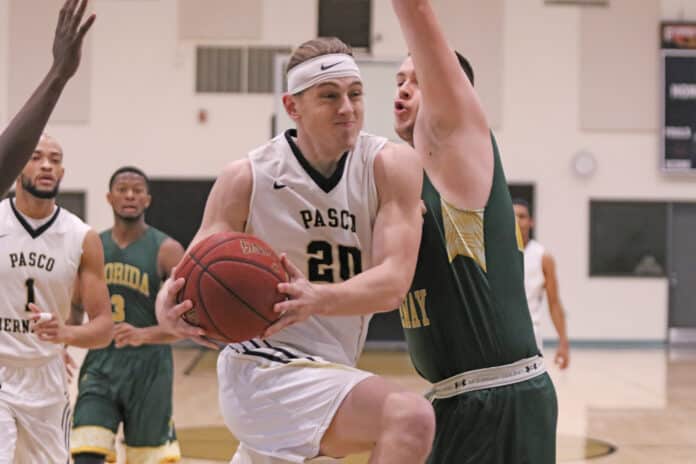 6’2’ Sophomore Daniel Jones lead the Bobcats to victory against the Florida Gateway College Saturday.