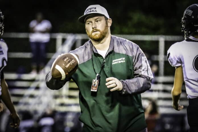 Coach Jacob Gray. Photo by Cheryl Clanton