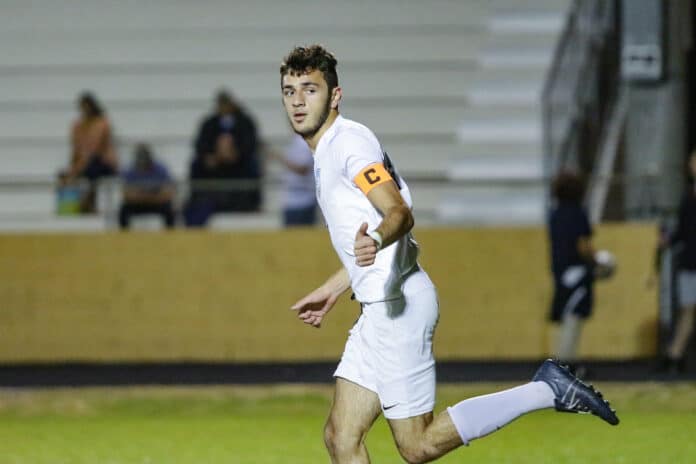 NCT vs Pasco 7: Sharks Senior Vinny Stulec was selected Player of the Game for the Nature Coast Tech District 3A-7 Boys Soccer Finals against Pasco Friday Night.