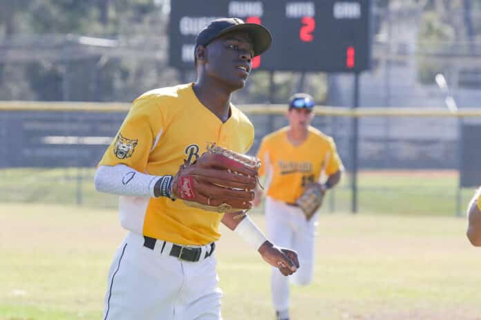 Center Fielder Jermaine White successfully caught six centerfields hit attempts by State College Friday.