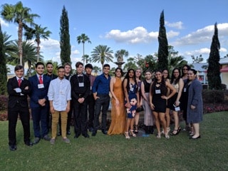 2019 Springstead Spanish students placed first at the state's annual Spanish competition.