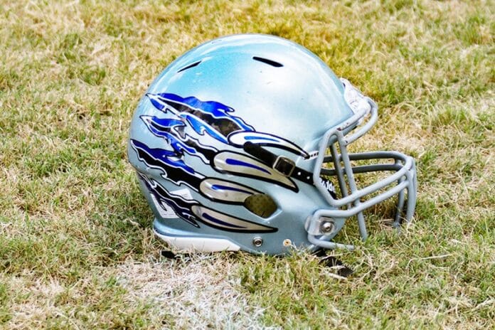 Central Football Helmet