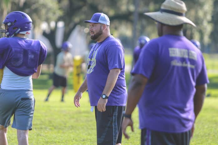 Hernando Football: Robert Kazmier kicks off his second season as head football coach for Hernando Leopards.