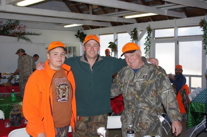 Three hunting buddies spanning 3 generations.
