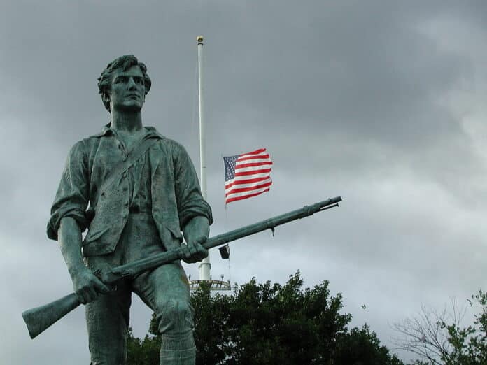 Aldaron — Aldaron, a.k.a. Aldaron - Flickr Summer's End. Lexington Green, 11 September 2002. Photo taken in Minute Man National Historical Park, with flag at half staff on the first anniversary of the terrorist attacks of 11 September 2001. Sculpture : 