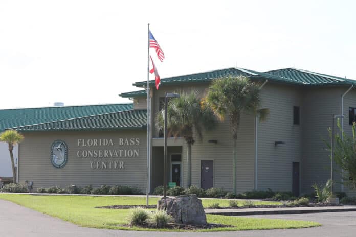The Bass Conservation Center located in Webster, Florida. This hatchery is one of two operating in Florida.