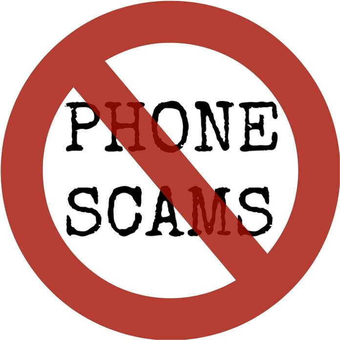 No Phone Scams symbol