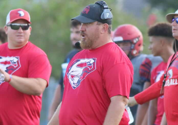 Springstead JV football coach Frank Hynes: “Football is not for everyone. It’s very hard, both mentally and physically,” said coach Hynes