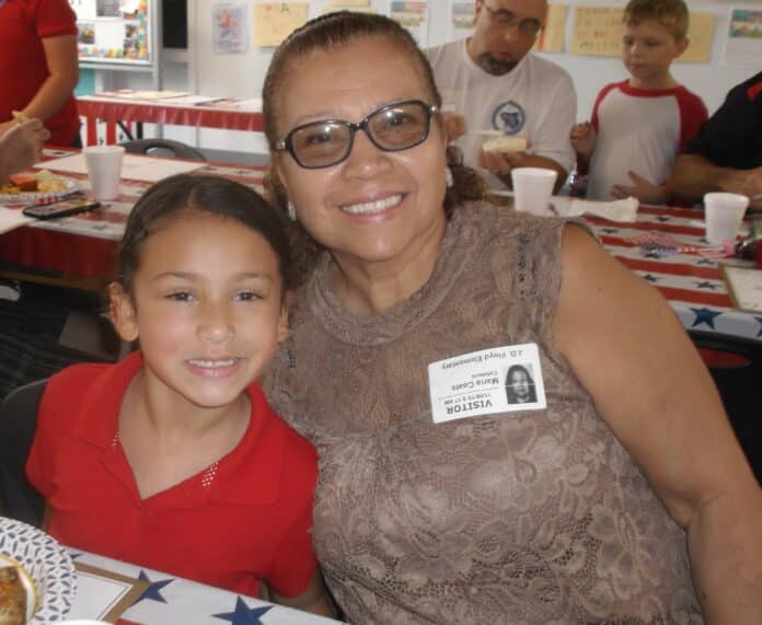 Maria Coates & granddaughter