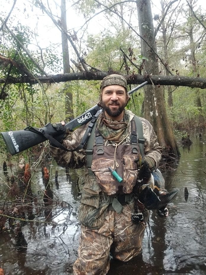 Mister Chad Hodge, a master waterfowler and living legnd amongst Citrus County duck hunters