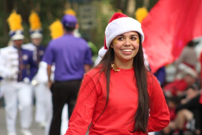 Christmas Parade Participant - Photo by Hernando Sun