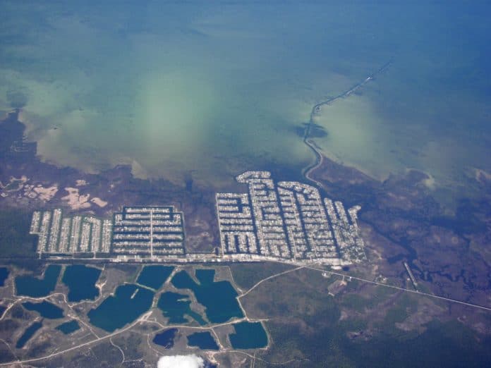 Aerial View of Hernando Beach