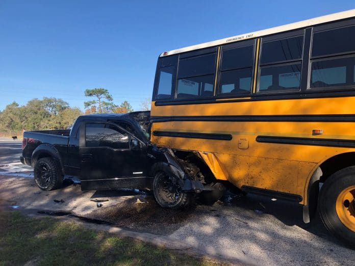 Fatal Hernando Crash involving School Bus 1/15/20